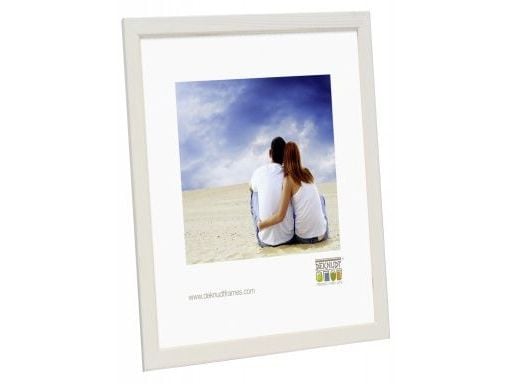 Deknudt S41JL1, Enkel bilderamme, Tre, Hvit, Bord, 21 x 29,7 cm, Rektangulær