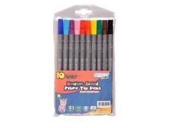 Cresco Double-sided markers 10 colors