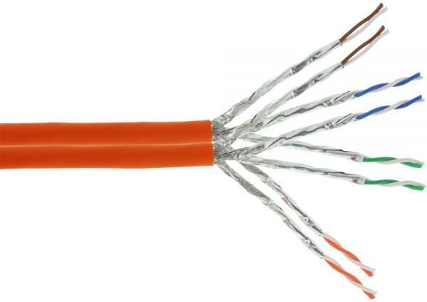 InLine 77300I, 300 m, Cat7a, S/FTP (S-STP), Oranssi
