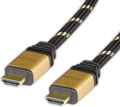 ROLINE HDMI/HDMI, 10 m, 10 m, HDMI Type A (Standard), HDMI Type A (Standard), Svart