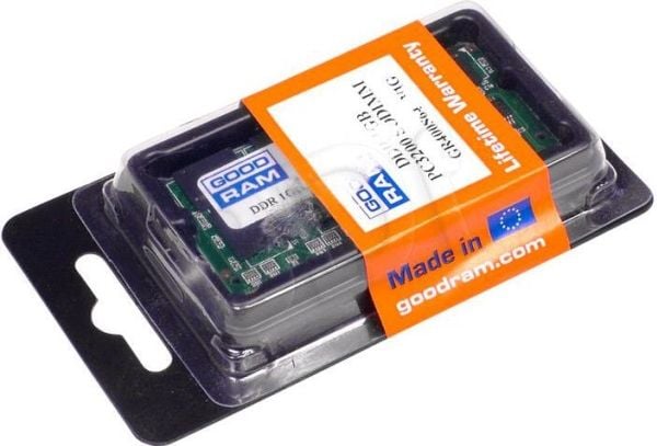 GOODRAM - DDR3 - modul - 4 GB - SO DIMM 204-pin - 1600 MHz / PC3-12800 - CL11 - ikke-bufret - ikke-ECC