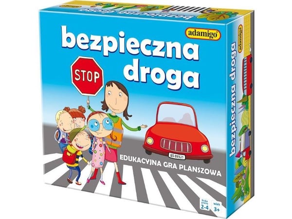 Adamigo Bezpi Eczna Droga pedagogisk brettspill