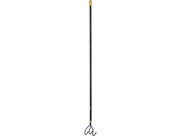 Fiskars 1016034, Hand jordfräs, Stål, Svart