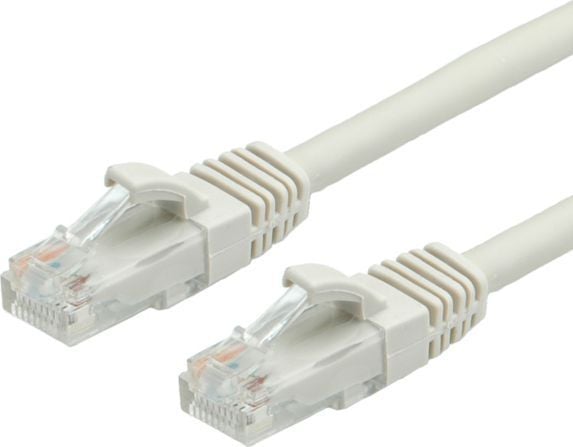 VALUE patchkabel RJ-45 (M) til RJ-45 (M), 3 m, UTP, CAT 6a, formstøpt, grå (21.99.0873)