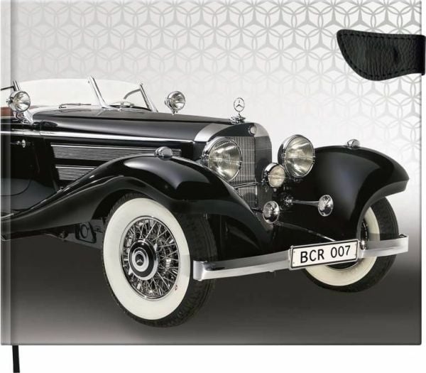 Boncahier notatbok dekorativ On the road Mercedes Benz (302764)