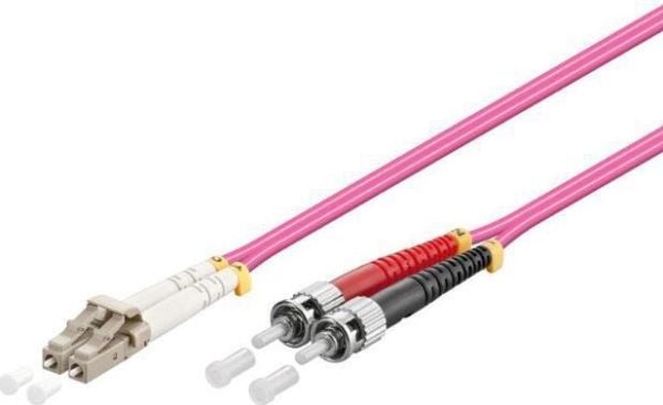 MicroConnect - Nettverkskabel - LC/UPC-multimodus (hann) til ST/UPC-multimodus (hann) - 2 m - 2 mm - fiberoptisk - dupleks - 50 / 125 mikroner - OM...