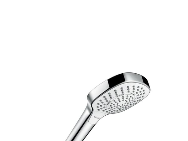 HansGrohe Croma Select E Multi håndbruser 3 stråler krom/hvid