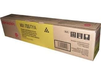 Sharp MX70GTYA - Gul - tonerpåfylling - for Sharp MX-5500N, MX-6200N, MX-7000N