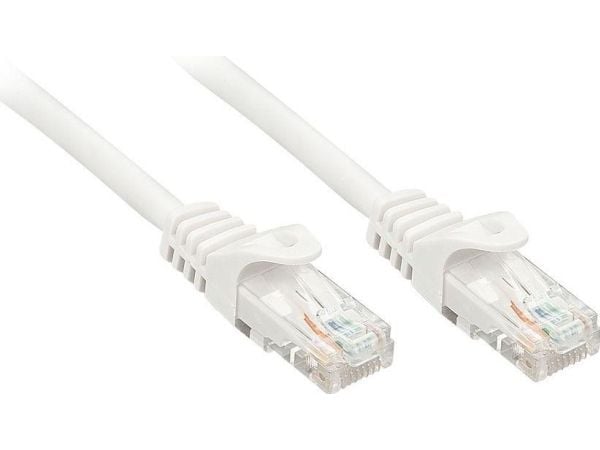 Lindy 48204, 3 m, Cat6, U/UTP (UTP), RJ-45, RJ-45, Hvit