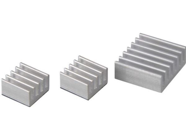 Joy-iT RB-HEATSINK, Kjøleribbe/Radiator, Aluminium