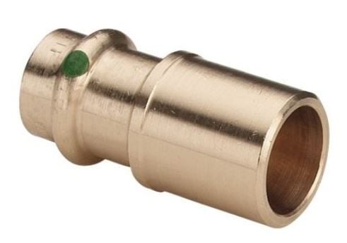 VIEGA Sanpress reduktion 35x28mm af rødgods med SC-Contur