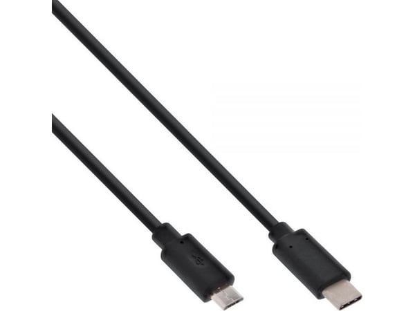 InLine 35742, 2 m, USB C, Micro-USB B, USB 2.0, Hanstik/Hanstik, Lajittelu