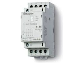 Finder 22.34.0.024.4340 Kontaktori 4 x rajakytkin 24 V/DC, 24 V/AC 25 A 1 kpl 1 kpl