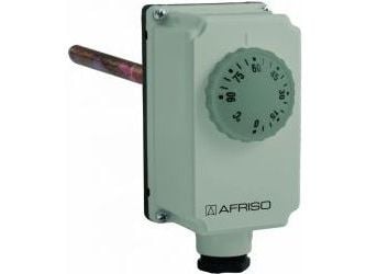 Afriso nedsenkningstermostat TC2 0÷90°C ekstern innstilling tilkobling G1/2" L 100 mm (6740700)