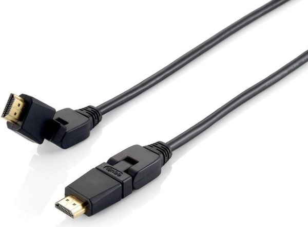 Equip 119363, 3 m, HDMI-tyyppi A (vakio), HDMI-tyyppi A (vakio), 3D, Äänen paluukanava (ARC), Musta