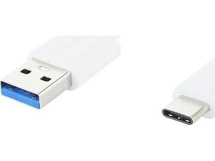 USB-kaapeli Blow USB-A - 2 m valkoinen (66-124#)