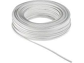 Goobay 15104, Oksygenfritt kobber, 50 m, Hvit