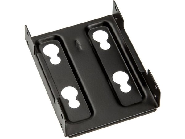 Phanteks - Uttagbar harddiskramme - 3.5" to 2 x 2.5" - svart