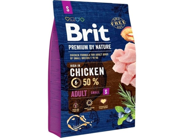 Brit 8595602526284, Adult, Kylling, 1 kg