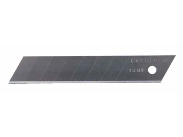STANLEY 3-11-301 - Bræk-af-knivblade 18mm, 50 stk, 18 mm, 0,55 mm, 11 cm