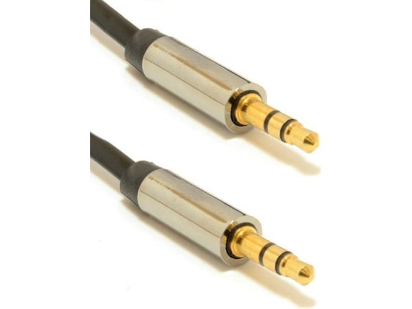 Cablexpert CCAP-444-0.75M - Audiokabel - minitelefon stereo 3,5 mm til minitelefon stereo 3,5 mm - 75 cm
