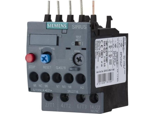 Termoreläs Sirius 3RU 1,8-2,5A