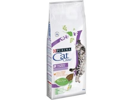 Purina Cat Chow Hairball Control, kylling, 15 kg
