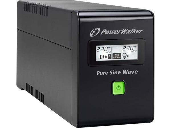 PowerWalker VI 800 SW, Linje-Interactive, 0,8 kVA, 480 W, 162 V, 290 V, 220 V
