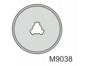 Dedra runde blader til sikkerhetskniv M9036, 3 stk. (M9038)