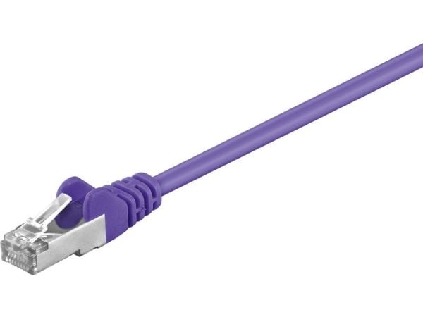 MicroConnect - Nettverkskabel - RJ-45 (hann) til RJ-45 (hann) - 7 m - SFTP, PiMF - CAT 6 - halogenfri, formstøpt, flertrådet - purpur
