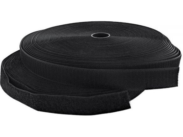 InLine 59933S, Huopa, Musta, 25000 mm, 25 mm, 433 g, 250 mm