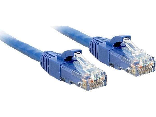 Lindy 48017, 1 m, Cat6, U/UTP (UTP), RJ-45, RJ-45, Blå