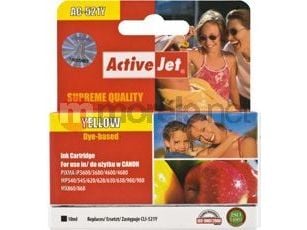 Activejet ACC-521YN, Hög (XL) avkastning, Färgbaserat bläck, 10 ml, 1 styck, Enpack