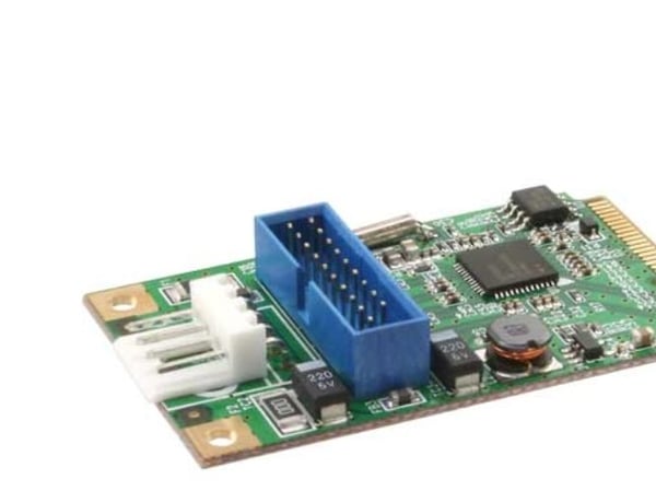 På linje? Mini PCIe-kort, 2x USB 3.0 (66900)