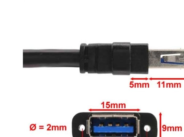 På linje? Mini PCIe-kort, 2x USB 3.0 (66900)