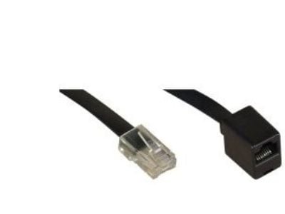 InLine ISDN-forlengelseskabel, RJ45, 5m, svart (68824)