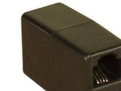InLine 69999, RJ12 female, RJ12, Sort