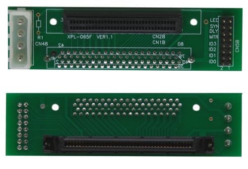 InLine 82680, 80pin, 68pin, musta, Vihreä