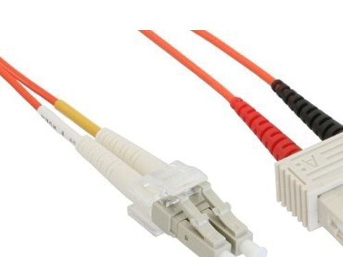 Inline Patch ledning fiber LC/SC, 50/125 µm, OM2 5 m (88645)