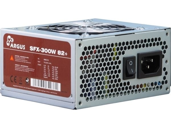 Argus SFX-300W 82+ - Strømforsyning (intern) - SFX12V - AC 110-240 V - 300 watt - aktiv PFC