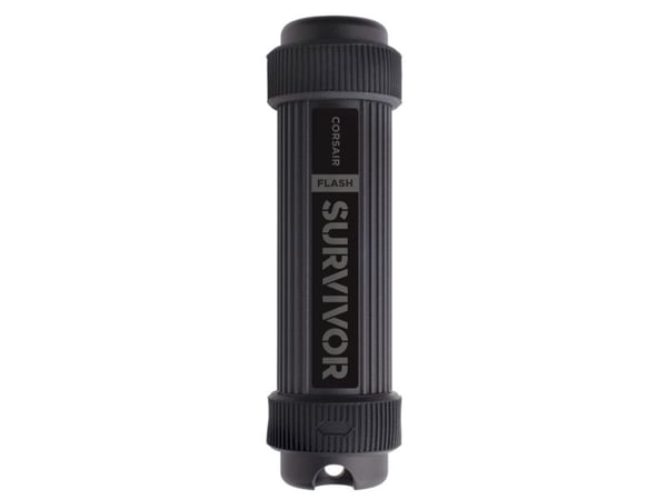 Corsair Flash Survivor Stealth, 64 GB, USB A-tyyppi, 3.2 Gen 1 (3.1 Gen 1), Muu, Musta