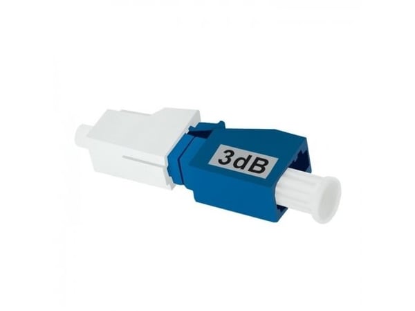Qoltec - Nettverksdemper - LC/UPC-enkeltmodus (hann) til LC/UPC-enkeltmodus (hunn) - fiberoptisk - 3 dB