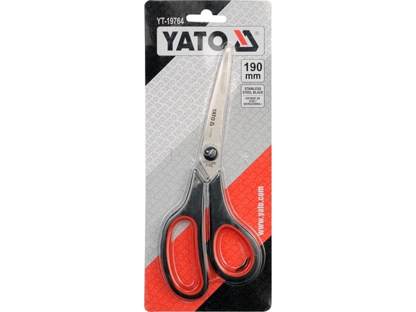 Yato YT-19764, 190 mm, Rustfritt stål, Sort, Oransje