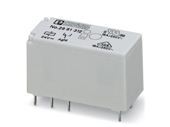 Phoenix Contact 1P 16A 24V DC monostabiili rajapintarele REL-MR- 24DC/21HC (2961312)