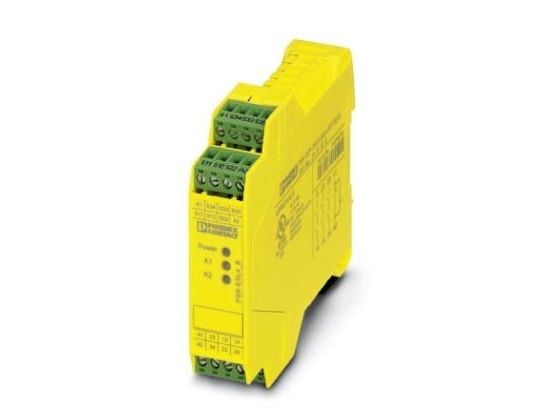 Phoenix PSR-SCP- 24UC/ESL4/3X1/1X2/B, Vihreä, Keltainen, -20 - 55 °C, 22,5 x 114,5 x 99 mm, 193,9 g