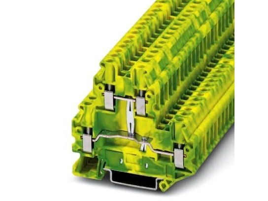Phoenix Contact Protective terminal 2-storey 4mm2 Ex UTTB 4-PE green-yellow (3044759)