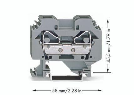 Wago 283-101, 12 mm, 85 mm, 45,5 mm, 45,5 mm