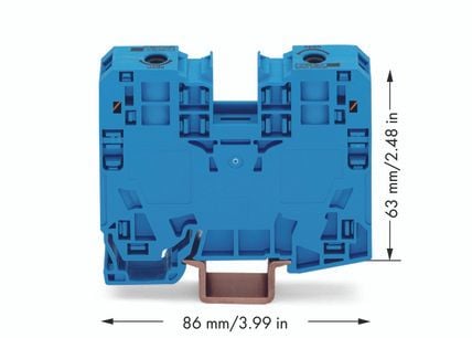 Wago 285-134, 16 mm, 86 mm, 63 mm, 63 mm