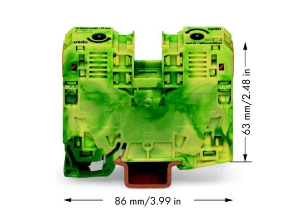 Wago 285-137, 16 mm, 86 mm, 63 mm, 63 mm