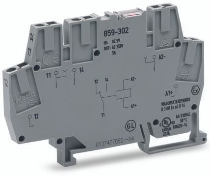 Wago 859-304, 6 mm, 91 mm, 56 mm